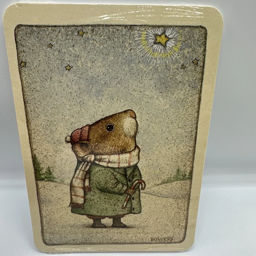 Hallmark Christmas‎ Mouse Postcards. Bowers Artist. 4 Packs Of 10